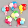 Accesorios de Resina Accesorios de Pegamento Blanco Almohadilla de Tinta Globo Aerostático DIY Globo para Mano y Pie Funda para Teléfono Móvil Tocados Accesorios para el Cabello