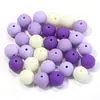 Pintura de Nuevo Tacto Bolas de Paintball Goma Pintura Goma Acrílico Bolas Cadena para Teléfono Móvil Pulsera Collar Joyería DIY Accesorios