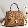 Bolsa para Teléfono Móvil con Estampado Vintage Nuevo 2026 para Mujer, Versátil y Elegante, Gran Capacidad, Bolso de Mano y Bolso Cruzado Personalizado para Viajes Diarios