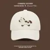 Gorra de Béisbol Bordada de Caballo Pequeño Ins Estilo Coreano 2026 Nuevo Modelo Unisex Versátil Gorra de Pico Que Hace que la Cara Parezca Más Pequeña