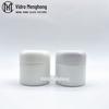Fornecimento em estoque 15g50g100g frasco de creme de porcelana branca tampa cogumelo frasco de porcelana branca creme para os olhos máscara sub-embalagem em estoque