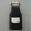 Novo Avental Impermeável e à Prova de Óleo Feminino Sem Sujeira para Cozinha, Trabalho Doméstico, Restaurante, Barraca de Catering Especial, Roupa de Trabalho