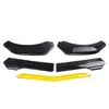 Lábio Frontal Universal de Quatro Estágios Estilo Pista com Tiras de Acabamento Lábio Frontal de Quatro Estágios Camada Dupla Ângulo Reto Pá Frontal Para-choque Dianteiro
