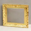 1:12 Muñecas Casa de Muñecas Modelo Artificial Mini Muebles Accesorios Adornos Marco Dorado Vacío