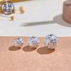 Pure Silver 999 contas da sorte contas de dinheiro contas diy contas 3d prata dura luantong jóias contas de moedas acessórios de prata esterlina