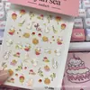 Adesivos de Arte para Unhas do Festival do Meio Outono Lua Bolo de Lua Coelho Chang'E Manual DIY Capa de Celular Copo de Água Ccd Decoração de Unhas