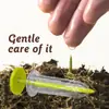 Herramienta de Macetao para Jardinería Jeringa Sembradora Multifuncional Bandeja Pequeña para Semillas de Verduras y Flores Siembra de Plántulas Suculentas