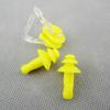 Tapón para los oídos con clip para la nariz, de silicona en caja, para adultos y niños, para natación, resistente al agua, equipo de natación al por mayor