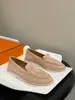 Item popular de comércio exterior: Sapatos Loafers Femininos da Marca H, de Couro Genuíno da Moda, Sapatos Rasos Clássicos Versáteis de Couro, Sapatos Femininos de Tamanho Grande para Venda Transfronteiriça