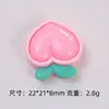 Brinquedo de Fruta Inflada Delicioso Acessórios DIY, Decorações com Cola de Creme, Pacotes de Material para Fivelas de Sapato Criativas Atacado