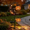 Lámpara de suelo de gato negro luna nuevo producto transfronterizo Lámpara de suelo de gato negro calabaza luna Halloween