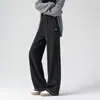 Pantalones de Mujer Lyocell WoolSoft, Delgados, para Otoño/Invierno, Adelgazantes, Holgados, de Pierna Recta, Versátiles, Casuales
