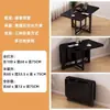 Mesa de comedor plegable para apartamentos pequeños, mesa rectangular multifuncional simple para viviendas de alquiler, plegable y portátil