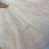 Tecido de Malha Macia com Contas Estilo Ins para Quarto com Toque Avançado Fio de Pérola Nail Art Adereços de Foto Tecido de Fundo para Celebridades da Internet