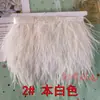 Borlas Decorativas de Pena DIY, Acabamento de Pena de Avestruz, Bainha de Vestido/Saia de Palco, Acessórios de Roupa, Renda, Tiras de Pena