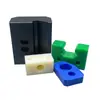 Peças de Processamento de Polietileno, Pastilhas Brancas de UPE Isolantes e Resistentes ao Desgaste, Peças Plásticas de Alta Precisão, Processamento de Peças de Forma Especial de HDPE