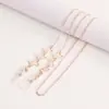 Cadena Versátil de Moda Simple Europea y Americana Cadena para Colgar Gafas Personalizada Cadena para Colgar Mascarilla Cadena de Aleación Cadena Antideslizante para Colgar Gafas de Sol Venta al por Mayor