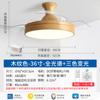 Lámpara Ventilador de Techo Zhongshan 2026 Modelo Nuevo para Sala de Estar en Casa Lámpara Ventilador de Techo Invisible Comedor Nórdico Araña Ventilador Simple