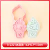 Série de Verão Molde de Biscoito Leque Desenho Animado 3D Molde de Biscoito DIY Bebida Gelada Sorvete Impressão de Simulação