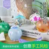 Regalo de Cumpleaños Creativo Hecho a Mano Estilo Japonés Patrón de Mármol Imitado Fresco Pequeño Decoración Colgante Creativa para Dormitorio