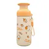 Novo Copo de Canudo Gatinho Colorido de Alto Valor Aço Inoxidável 316 Cordão Portátil Copo Térmico Infantil Suporta Personalização