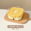 Wow Caja de Fruta Personalizada Compartimento para Alimentos para Picnic al Aire Libre Lonchera Recipiente para Conservar en el Refrigerador Bolso de Plástico para Almacenamiento