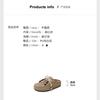 Zapatos Casuales de Piel Genuina Ligeros con Suela Suave 2025 Nuevo Otoño Cómodos y Elegantes Aumentadores de Altura Versátiles Retro Zapatillas con Suela Gruesa Estilo Birkenstock