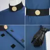 Chica Picante Dr. Draken Drakken Traje Uniforme Azul Halloween Carnaval Fiesta Disfraz