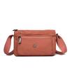 Bolso de hombro liso directo de fábrica para mujer, bolso versátil para ir al trabajo, gran capacidad, bolso cruzado para dama, bolso para mamá, compras, teléfono móvil