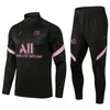 2122 Ropa de Entrenamiento de Fútbol Infantil Paris para Hombres y Mujeres Manga Larga Primavera, Otoño e Invierno Leggings de Fútbol Maillots Neymar Messi