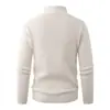 Suéter de Punto Pulóver Tie-Dye de Color Sólido para Hombre Otoño/Invierno 2026 Top de Punto Camisa Básica Casual con Cuello en V para Jóvenes Transfronterizo