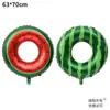 Decorações de Balão Havaiano de Praia Árvore de Coco Boia de Natação Palmeira Tropical Folha de Coco Novo Balão de Folha de Alumínio Flamingo