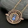 Joyería Creativa Transfronteriza Europea y Americana Serie de Collar de Reloj de Arena y Aretes de Venta Caliente Transfronteriza Cadena para Suéter