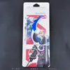 Valoro L Arma Especial 12cm Garra de Impresión de Saqueo Hoja Modelo de Metal Azul Llavero Colgante Juguete para Estudiantes