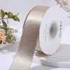 Fita de veludo com glitter prateado de camada dupla 2,5 cm 1,5 cm fita prateada dupla face acessório auxiliar para laço de adorno de cabeça feito à mão