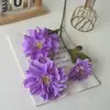 Flor de simulación morada salón de bodas foto de compromiso diseño de tema de festival decoración arreglo floral arreglo floral DIY venta al por mayor
