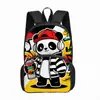 Mochila Nueva Transfronteriza Temu para Estudiantes de Primaria 16 pulgadas Estilo Hip-Hop de Dibujos Animados Impresa Mochila de Gran Capacidad Reductora de Peso