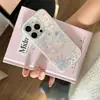 Funda de Teléfono Magnética para Gato con Forma de Corazón para Animales Pequeños Rosa y Morado 17Promax Adecuada para 18Pro Doble Capa 16Pro15