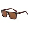 Gafas de Sol Polarizadas Retro Nuevo Marco Cuadrado Moderno Estilo Masculino Gama Alta Lujo Ligero Fabricante Amazon Gafas de Sol de Marco Grande