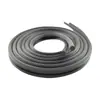 Tira de Compressão de Tela de Borracha Tira de Vedação 4/5/6mm Tira de Compressão de Tela Liga de Alumínio Aço Plástico Porta e Janela Inserção Anti-Mosquito Tira Redonda