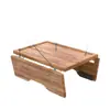 Mesa Bandeja para Reposabrazos de Sofá Mesa Plegable de Madera para Reposabrazos Bandeja Perezosa para Reposabrazos de Sofá Mesa de Snacks Venta Caliente Transfronteriza