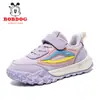 Zapatos Infantiles Babudou 2026 Otoño Nuevos Zapatos Deportivos Impermeables de Piel para Niños, Zapatos de Running Infantiles Medianos y Grandes, Zapatos para Niñas
