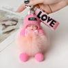 Venta al por mayor transfronteriza Muñeca para dormir Fox Mao Mao Llavero para coche Muñeca Colgante de felpa Lindo Colgante para bolso Mujeres