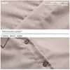 2025 Nueva Camisa de Manga Larga de Alta Gama de Lujo Sin Costuras Táctil Protectora del Sol para Hombres y Mujeres, Estilo Old Money Camisa Cleanfit Cuello Turn-Down Moderna