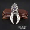 Novo Pingente de Dente de Lobo para Homens, Personalizado e Ousado Ornamento de Dente de Cão Lobo, Dente de Mastiff Protetor Vintage, Presente Versátil para Estudantes