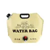 Bolsa de Agua Plegable para Exteriores, Bolsa de Agua Suave Portátil Personalizada para Camping, Bolsa Gruesa de Gran Capacidad para Almacenamiento de Agua para Senderismo y Montañismo