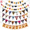 Produto Jane decoração de Halloween ao ar livre bandeira de papel loja bar KTV suprimentos de decoração bandeira banner atacado