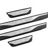 Adecuado para Mazda Cx-30 Tira de umbral de puerta exterior Pedal de bienvenida Tira decorativa modificada Pedal de pie Protector trasero de maletero
