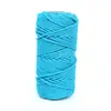 Cuerda de Cáñamo Colorida [Alto Valor Estético] 4.5mm Tejido a Mano Material de Decoración DIY Cuerda para Envolver Mesa de Café Cuerda de Amarre