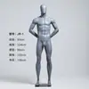 Mannequins Esportivos de Corrida Modelo Fábrica Masculinos e Femininos Expositores de Loja de Roupas Modelos Humanos Falsos Suporte de Exposição para Mannequins de Vitrine